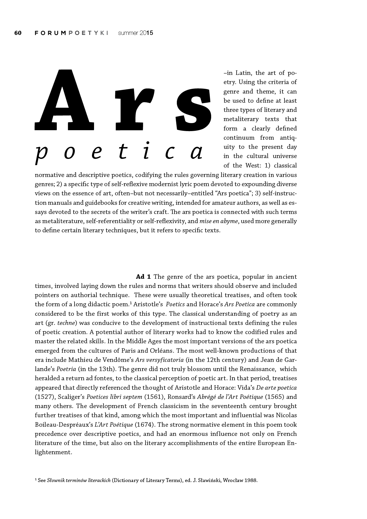 ars poetica aristotle pdf