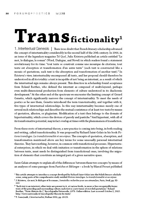 Transfictionality