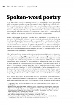 spoken word poems