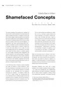 Shamefaced Concepts