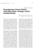 Scandinavian Crime Fiction, czyli kilka słów o śniegu, micie i morderstwach