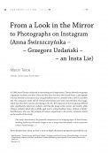 From a Look in the Mirror (Anna Świrszczyńska - Grzegorz Uzdański - an Insta Lie