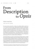 From Description to Opsis