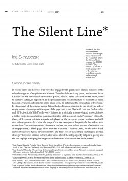 The silent line