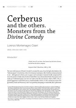 Cerberus and the others. Monsters from the Divine Comedy