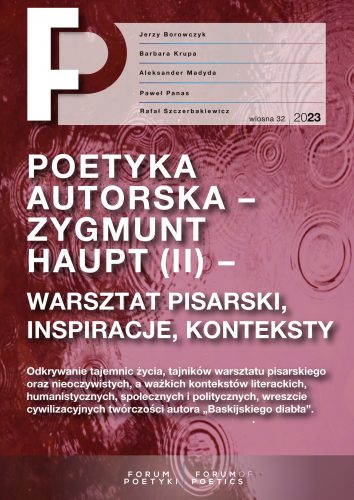 Forum Poetyki | wiosna 2023