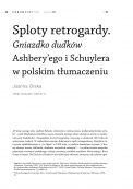 Sploty retrogardy. Gniazdko dudków Ashbery’ego i Schuylera w polskim tłumaczeniu