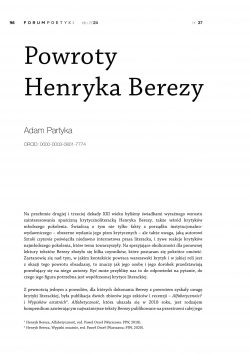 Powroty Henryka Berezy