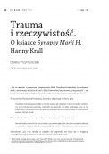 Trauma i rzeczywistość. O książce Synapsy Marii H. Hanny Krall