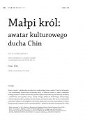 Małpi król: awatar kulturowego ducha Chin