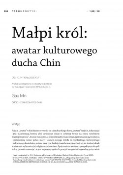 Małpi król: awatar kulturowego ducha Chin